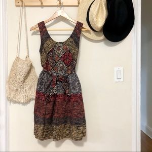 Anthropologie Burlapp dress XS sleeveless floral